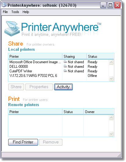 Driver Pack Printershare App